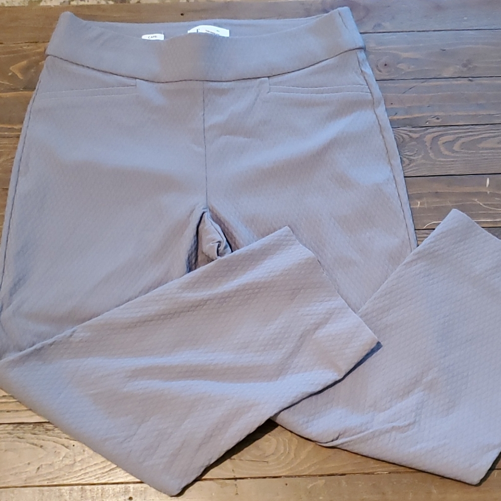 NWOT Grey Capri pants